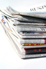 newspapers The story breaks…