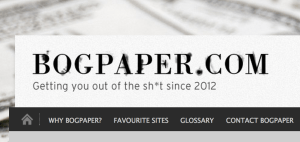 Add it to your "bog" roll