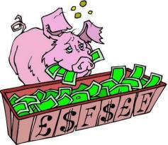 Snouts out of the trough